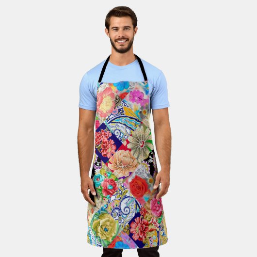 Naadloos patroon. Skeletten dansen op een feestje. Schort (Gedragen)