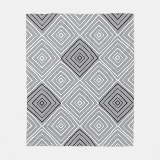 Naadloos patroon, tapijt, tapijt fleece deken (Voorkant)