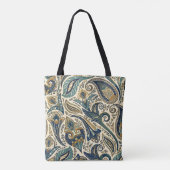 naadloos patroon tote bag (Achterkant)