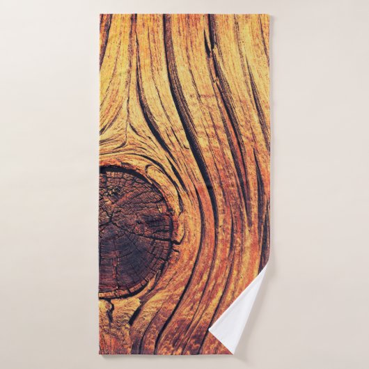 Naadloos patroon van abstracte florale elemen badhanddoek (Badhanddoek)