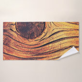 Naadloos patroon van abstracte florale elemen badhanddoek (Badhanddoek)