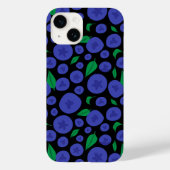 Naadloos patroon van bosbessen Case-Mate iPhone case (Achterkant)