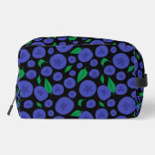 Naadloos patroon van bosbessen toilettasje (Achterkant)