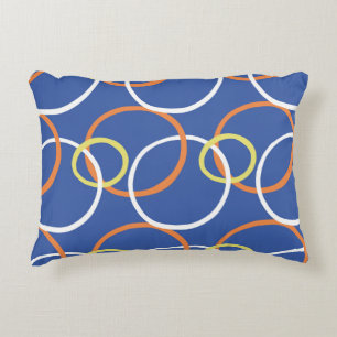  naadloos patroon van de textuurachtergrond. Hand  Accent Kussen