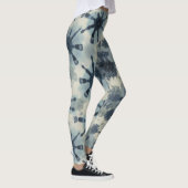 Naadloos patroon van Distressed Tie Dye Effect Leggings (Rechts)