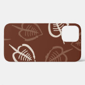 Naadloos patroon van flormotief met bladeren. Stri Case-Mate iPhone Case (Achterkant (horizontaal))
