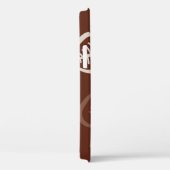 Naadloos patroon van flormotief met bladeren. Stri Case-Mate iPhone Case (Achterkant / Rechts)