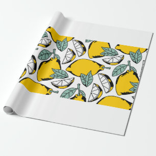 Naadloos patroon van heldere, met de hand getrokke cadeaupapier
