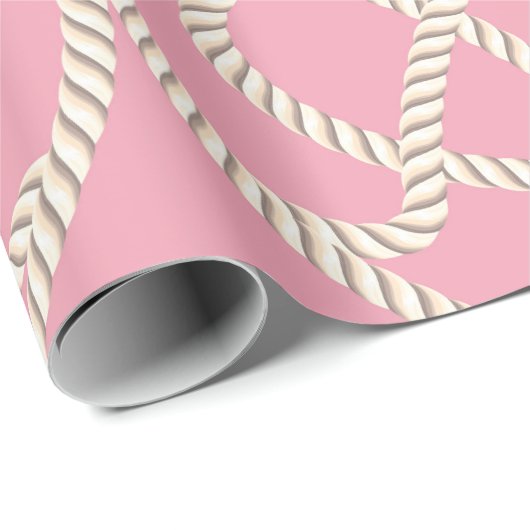 Naadloos patroon van kabels.  illustraties cadeaupapier (Rol Hoek)