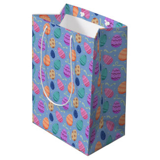 Naadloos patroon van Pasen eieren Medium Cadeauzakje