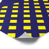 Naadloos patroon van Pop en kleurrijk Abstract geo Poster (Hoek)