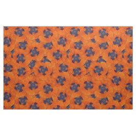 Naadloos patroon van scharlaken oranje klaproos stof
