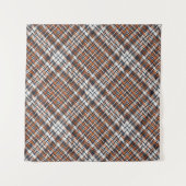 Naadloos patroon van schotse tartan-vlecht. Repeat Wandkleed (Voorkant (horizontaal))