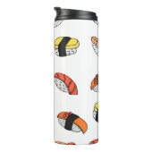 naadloos patroon van Sushi Thermosbeker (Geroteerd rechts)