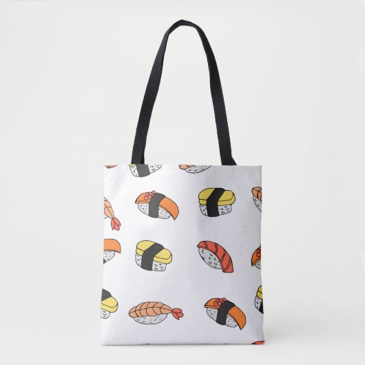 naadloos patroon van Sushi Tote Bag (Voorkant)