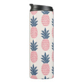 Naadloos patroon van vun ananas thermosbeker (Geroteerd rechts)