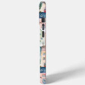 Naadloos patroon van waterverf kersthuizen. Case-Mate iPhone case (Achterkant / Links)