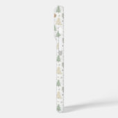 Naadloos patroon van winterbosdieren Case-Mate iPhone case (Achterkant / Links)