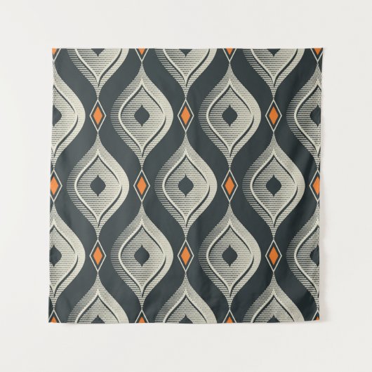 naadloos  patroon wandkleed (Voorkant)