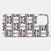 Naadloos patroonontwerp geïnspireerd door Roemeens Case-Mate iPhone Case (Achterkant (horizontaal))