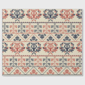 Naadloos patroonontwerp met traditionele Palestijn Cadeaupapier (Vlak)