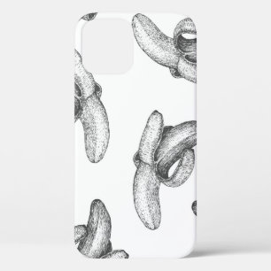 Naadloos patroonontwerp of achtergrond met banaan. Case-Mate iPhone case