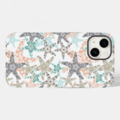 Naadloos patroonvormig Case-Mate iPhone case (Achterkant (horizontaal))