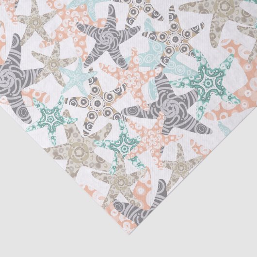 Naadloos patroonvormig tissuepapier (Detail)