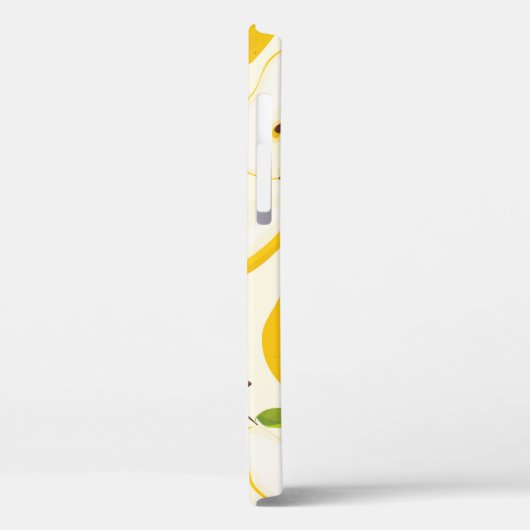 Naadloos perspatroon. Verschillende peren hele vru Case-Mate iPhone Case (Achterkant / Links)