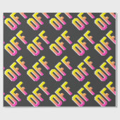 Naadloos  pixel van signaalpatroon. Overzicht Cadeaupapier (Vlak)