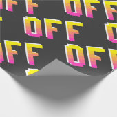 Naadloos  pixel van signaalpatroon. Overzicht Cadeaupapier (Hoek)