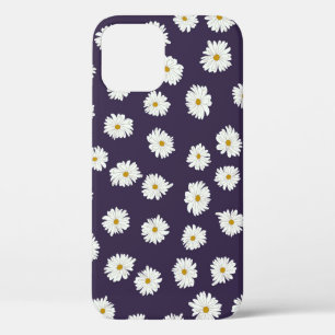 Naadloos plant patroon. Kleine schattige dagbloeme Case-Mate iPhone Case