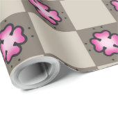 Naadloos retro esthetisch ontwerp" cadeaupapier (Rol Hoek)