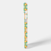 Naadloos retro patroon met afgeronde vierkanten Case-Mate iPhone case (Achterkant / Links)