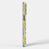 Naadloos retro patroon met afgeronde vierkanten Case-Mate iPhone case (Achterkant / Rechts)