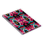 Naadloos retroflectiepatroon in de stijl van de ja notitieboek (Rechterzijde)