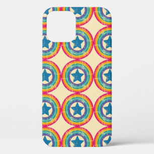 Naadloos retropatroon. Textuur met cirkels en s Case-Mate iPhone Case