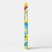 naadloos robotpatroon Case-Mate iPhone case (Achterkant / Rechts)