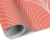 naadloos rood en grijs decobehangpapier p cadeaupapier (Rol Hoek)