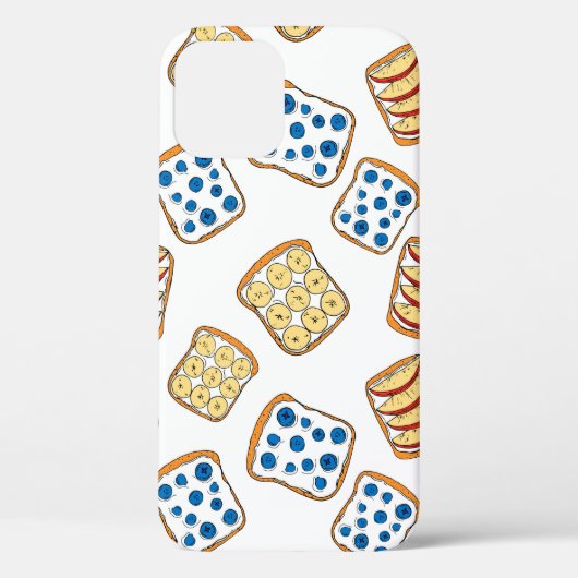 Naadloos roosterpatroon Case-Mate iPhone case (Achterkant)