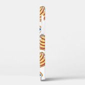 Naadloos roosterpatroon Case-Mate iPhone case (Achterkant / Links)