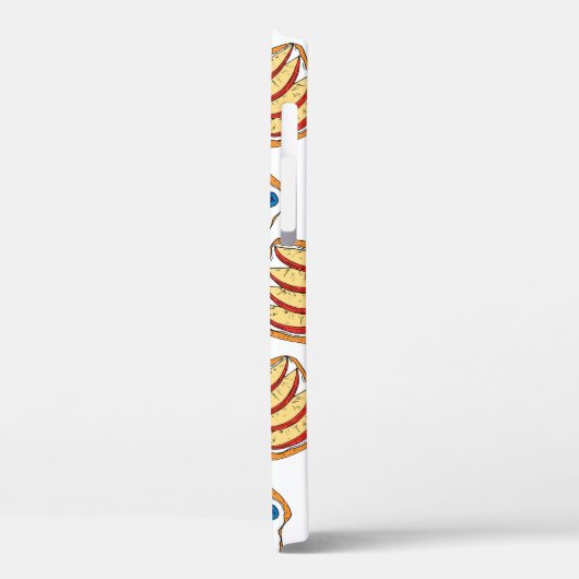 Naadloos roosterpatroon Case-Mate iPhone case (Achterkant / Links)