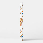 Naadloos roosterpatroon Case-Mate iPhone case (Achterkant / Rechts)