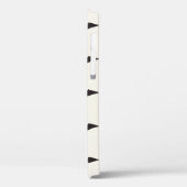 naadloos roosterpatroon. Moderne, stijlvolle textu Case-Mate iPhone Case (Achterkant / Links)