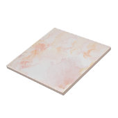 Naadloos roze en perzik gemarmerd tegeltje (Zijkant)