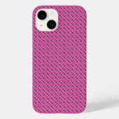 Naadloos roze patroon Case-Mate iPhone case (Achterkant)
