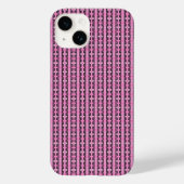 Naadloos roze patroon Case-Mate iPhone case (Achterkant)