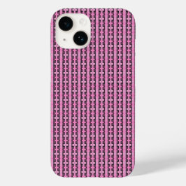 Naadloos roze patroon Case-Mate iPhone 14 hoesje