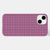 Naadloos roze patroon Case-Mate iPhone case (Achterkant (horizontaal))