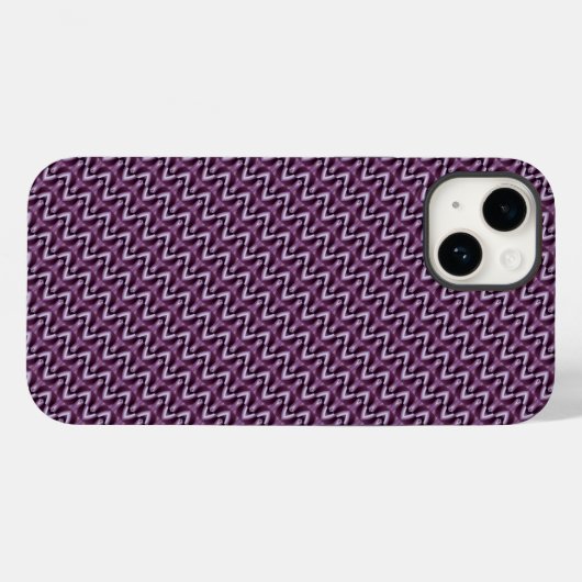 Naadloos roze patroon Case-Mate iPhone case (Achterkant (horizontaal))